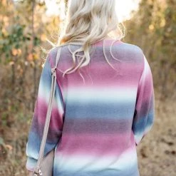 No Ship Drop Ship New Arrivals Caught Up In You Striped Ombre' Top