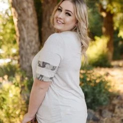 No Ship Drop Ship New Arrivals A Dash Of Camo Top