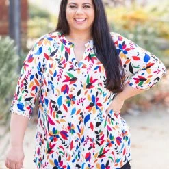 Boutique Simplified Boca Raton 3/4 Sleeve Top New Arrivals