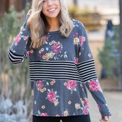 Boutique Simplified Middle Of The Road Colorblock Top 20 Boutique Simplified Middle Of The Road Colorblock Top