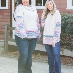 Boutique Simplified New Arrivals Peaceful Omens Cowl Neck