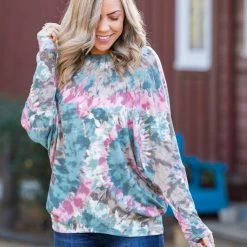 Boutique Simplified New Arrivals Splish Splash Long Sleeve Dolman