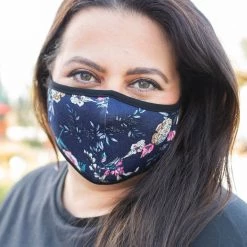 Boutique Simplified New Arrivals Budding Floral Face Covering