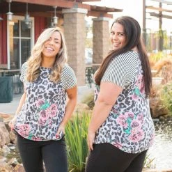 Boutique Simplified New Arrivals Crazy About You Short Sleeve Raglan