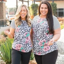 Boutique Simplified New Arrivals Crazy About You Short Sleeve Raglan