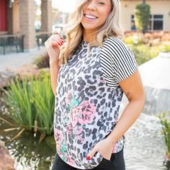 Boutique Simplified New Arrivals Crazy About You Short Sleeve Raglan