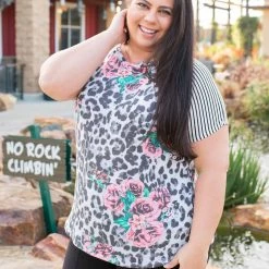 Boutique Simplified New Arrivals Crazy About You Short Sleeve Raglan