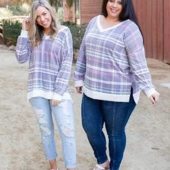 Boutique Simplified Spring Plaid Weekender New Arrivals