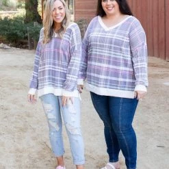 Boutique Simplified Spring Plaid Weekender New Arrivals