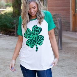 Boutique Simplified New Arrivals Shamrock On Raglan Top 12 Boutique Simplified New Arrivals Shamrock On Raglan Top