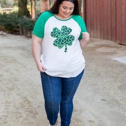 Boutique Simplified New Arrivals Shamrock On Raglan Top 15 Boutique Simplified New Arrivals Shamrock On Raglan Top