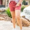 Boutique Simplified New Arrivals Everyday Mauve Shorts