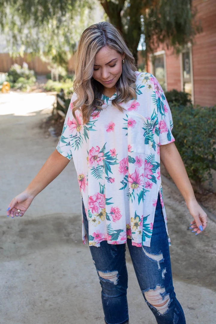 Boutique Simplified Tropical Dreamin Oversized Top New Arrivals 6 Boutique Simplified Tropical Dreamin Oversized Top New Arrivals