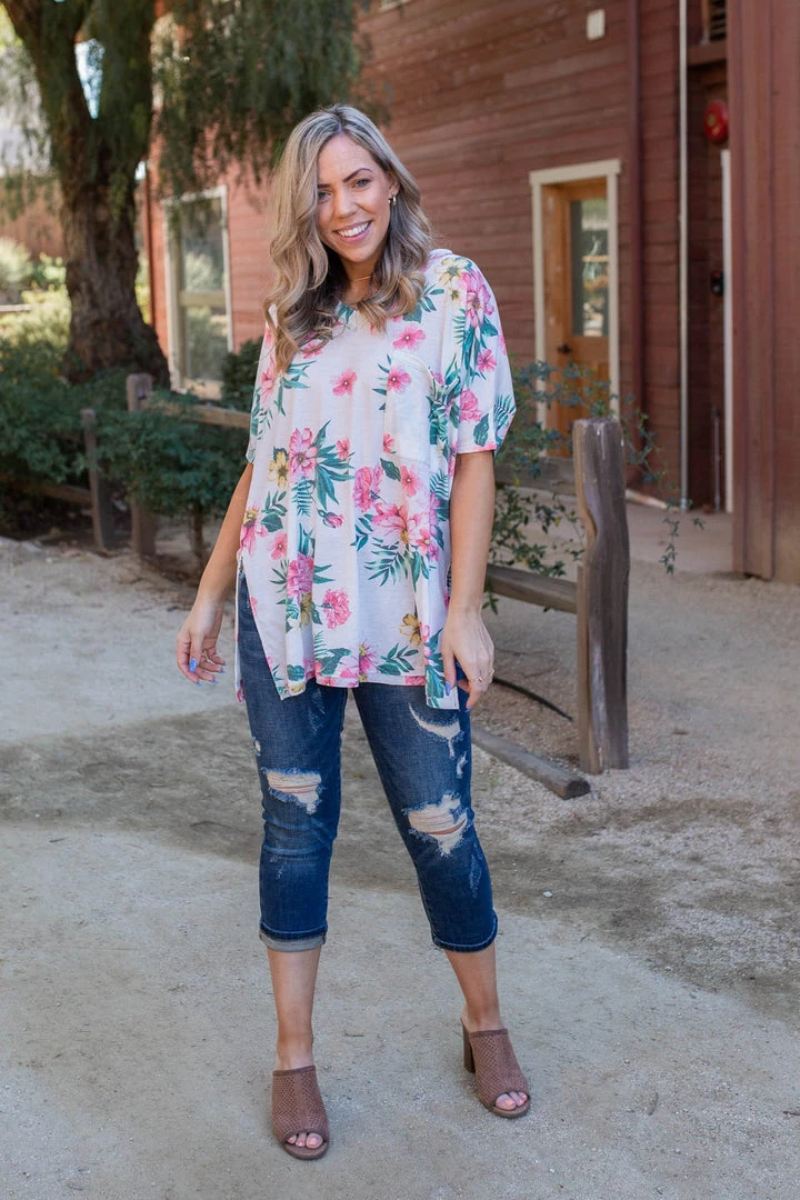 Boutique Simplified Tropical Dreamin Oversized Top New Arrivals 7 Boutique Simplified Tropical Dreamin Oversized Top New Arrivals