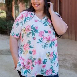 Boutique Simplified Tropical Dreamin Oversized Top New Arrivals 11 Boutique Simplified Tropical Dreamin Oversized Top New Arrivals