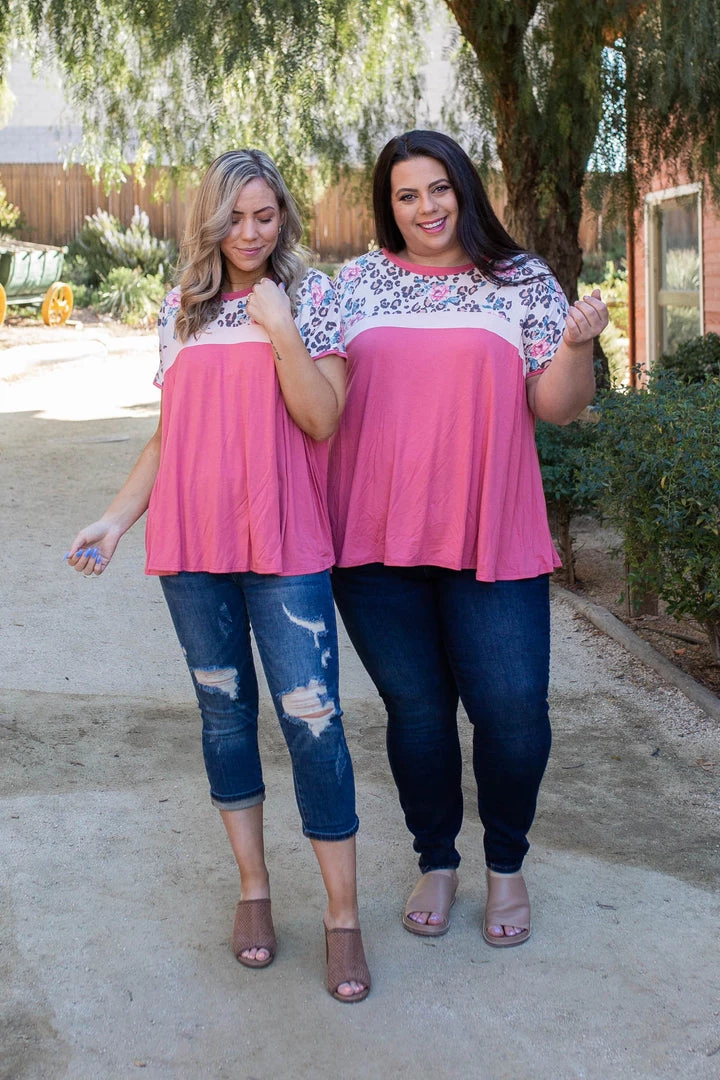 Boutique Simplified Wild One Colorblock Top 5 Boutique Simplified Wild One Colorblock Top