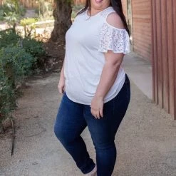 Boutique Simplified Afternoon Delight Lace Top New Arrivals