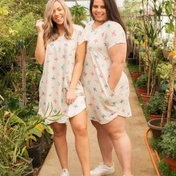 Boutique Simplified New Arrivals Butterfly Kisses Swing Dress