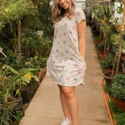 Boutique Simplified New Arrivals Butterfly Kisses Swing Dress