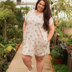 Boutique Simplified New Arrivals Butterfly Kisses Swing Dress