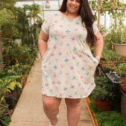 Boutique Simplified New Arrivals Butterfly Kisses Swing Dress