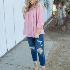 Boutique Simplified My Miracle 3/4 Sleeve Top