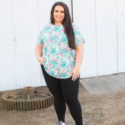 Boutique Simplified New Arrivals Don't Be Coy Short Sleeve Top