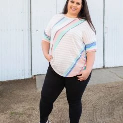 Boutique Simplified Flashback Short Sleeve Top New Arrivals