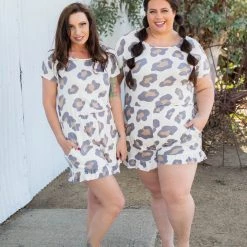 Boutique Simplified Wild By Nature Romper