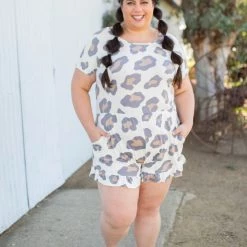 Boutique Simplified Wild By Nature Romper