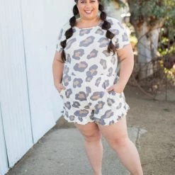 Boutique Simplified Wild By Nature Romper