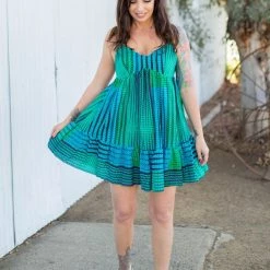 Boutique Simplified Tales Of Mermaids Ruffled Sundress New Arrivals