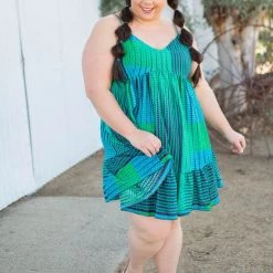 Boutique Simplified Tales Of Mermaids Ruffled Sundress New Arrivals
