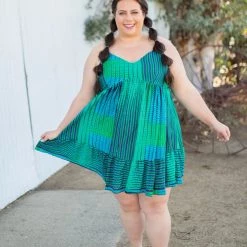 Boutique Simplified Tales Of Mermaids Ruffled Sundress New Arrivals