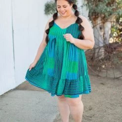 Boutique Simplified Tales Of Mermaids Ruffled Sundress New Arrivals
