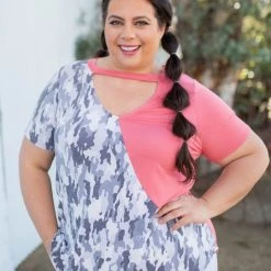 Boutique Simplified New Arrivals Two Sided Choker Top