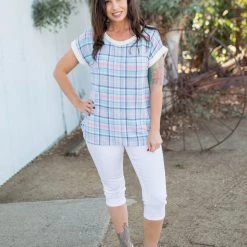 Boutique Simplified New Arrivals Girl Next Door Short Sleeve Top 15 Boutique Simplified New Arrivals Girl Next Door Short Sleeve Top