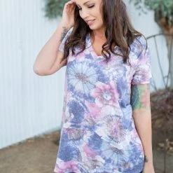 Boutique Simplified Accomplish Anything Short Sleeve Top