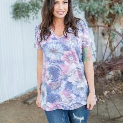 Boutique Simplified Accomplish Anything Short Sleeve Top