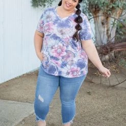 Boutique Simplified Accomplish Anything Short Sleeve Top