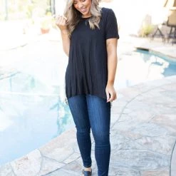 Boutique Simplified Live Free Laced Tunic