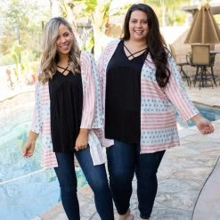 Boutique Simplified New Arrivals United We Stand Kimono Cardigan