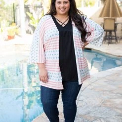 Boutique Simplified New Arrivals United We Stand Kimono Cardigan