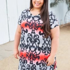 Boutique Simplified New Arrivals Damask You A Question T-shirt Dress 22 Boutique Simplified New Arrivals Damask You A Question T-shirt Dress