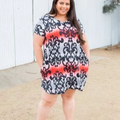 Boutique Simplified New Arrivals Damask You A Question T-shirt Dress 24 Boutique Simplified New Arrivals Damask You A Question T-shirt Dress