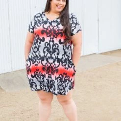 Boutique Simplified New Arrivals Damask You A Question T-shirt Dress 25 Boutique Simplified New Arrivals Damask You A Question T-shirt Dress