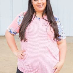 Boutique Simplified Meet In The Middle Short Sleeve Raglan New Arrivals