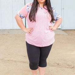 Boutique Simplified Meet In The Middle Short Sleeve Raglan New Arrivals