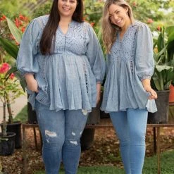 Boutique Simplified Take Me Out Lace Tunic