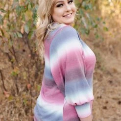 No Ship Drop Ship New Arrivals Caught Up In You Striped Ombre' Top